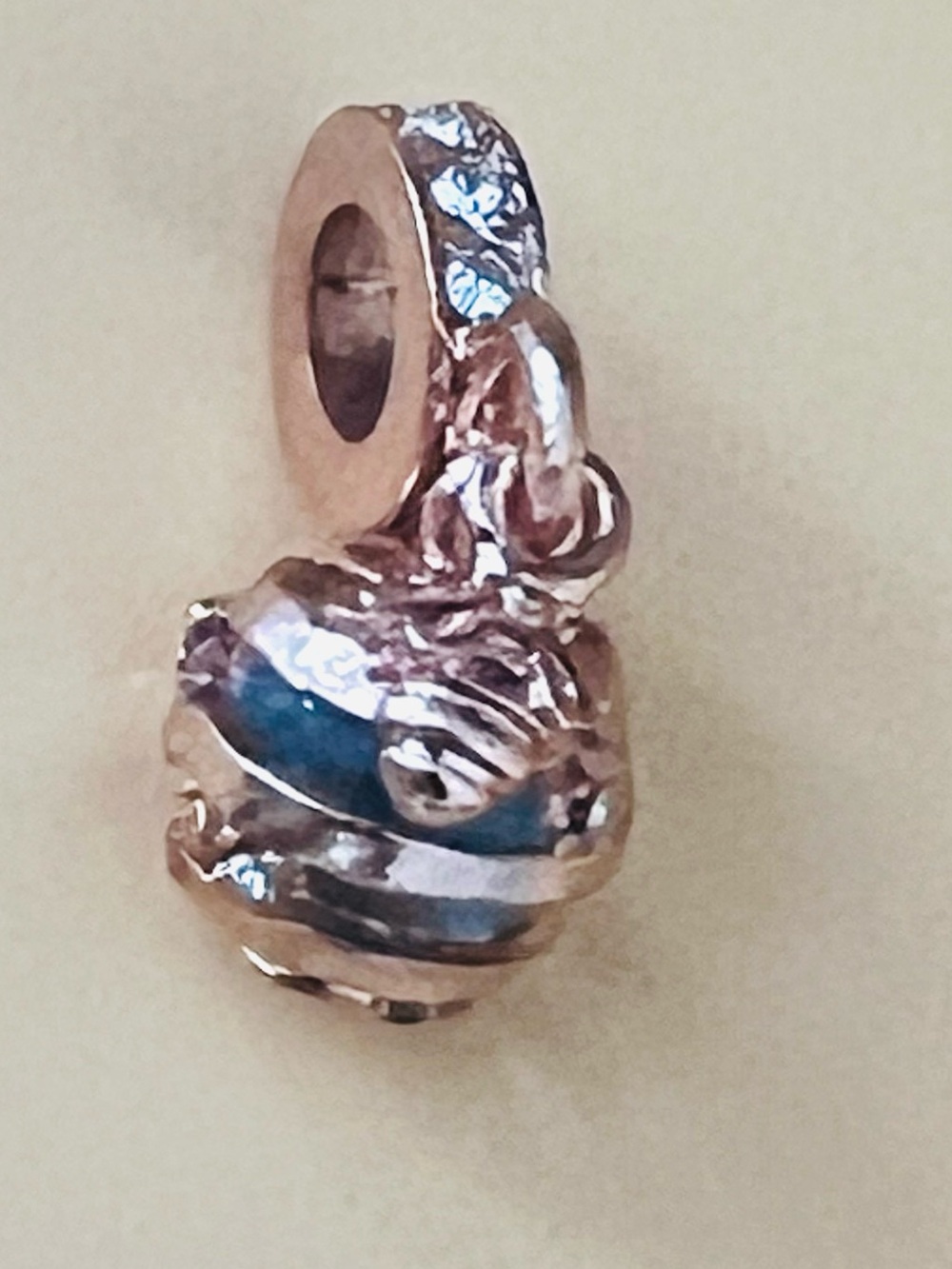 Rose gold Honey bee 🐝 charm, Fits Pandora bracelets